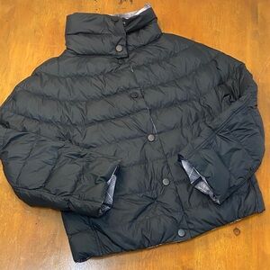 Pendleton Black Puffer Jacket with Plaid Lining